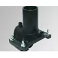 Black HDPE Strap Branch Saddle 6 in. x 3 in. Electrofusion x Butt Fusion | 70560603