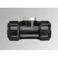 Sch. 40 PVC Service Tee 1-1/2 in. x 1-1/2 in. x 1 in. Compression x Compression x FNPT Reducing | 75351664