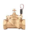 3" NPT Solid Brass 1.5 - 15 bar IBV Series Factory Installed Filter Sentry Globe Valve | HTRIBV301GFS