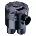 1-1/4" Slip ABS 25 - 75 psi 4000 Series 2-Zone 4-Outlet Indexing Valve | KRM4402