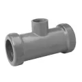 PVC Service Tee 2-1/2 in. x 2-1/2 in. x 1-1/2 in. Gasketed x Gasketed x Female Acme Heavy Turf Reducing | 344291