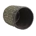 Poly Resin Faux Oak For Outdoor Electrical Outlets Stump Cover | AQS78259