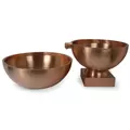 16" x 16" x 8" Copper For Copper Bowls Fountain Pedestal | AWGCB16P