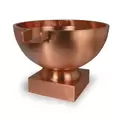 750 gph 30" x 33" x 14-1/2" Copper For Fountains Basin/Eco-Rise Systems Fountain Bowl | AWGCB30R4