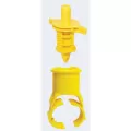 Gray/Yellow ABS Blazing Saddle 1-1/2 in. x 3/4 in. FPT | BS15750