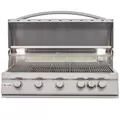 Blaze Grills Natural Gas Grill, 40" 80000 BTU 5-Burner 304 Stainless Steel LTE | BLZ-5LTE2-NG
