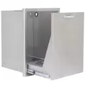 20" 304 Stainless Steel Roll Out Trash/Propane Tank Storage Drawer | BZGTRLPDRW