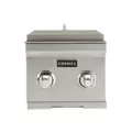 13-1/8" x 23-1/4" x 13" 30000 Btu 304 Stainless Steel Natural Gas Double Sided Burner | COYC1DBNG