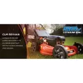 3/4 to 4" x 21" Cutting 58 V Black/Orange Plastic Cordless Push Drive Lawn Mower | ECHCLM58V4AH