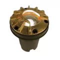 9.1 W 2700K/3900K/4500K/5200K Integrated LED Natural Brass 216 Lumens FC Series Color Dimming Zoning In-Grade Well Light | FXLFCZDCLVBS