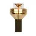 3/4" x 18" Bronze Metallic For JS/DM/CV/CA Series 2700K Zoning/Dimming Integrated LED Path Lights Grande Riser Assembly | FXLGZD1LED18RABZ