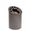 9.1 W 2700K/3900K/4500K/5200K Integrated LED Flat Black 123 Lumens KG Series Color Dimming Zoning Well Light | FXLKGZDCFB