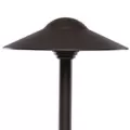 20 W Bi-Pin G4 T3 3000K LED Textured Bronze Dome Path Light | HAL915030