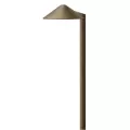 1.5 W Mini-Wedge 2700K LED Matte Bronze 150 Lumens Landscape Series Round Path Light | HIN16012MZLL