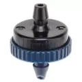 1/4" Self-Piercing Barb 1 gph Black Pressure Compensating Point Source Drip Emitter | HTRHE10B25