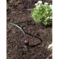 1/4" Self-Piercing Barb 1 gph Black Pressure Compensating Point Source Drip Emitter | HTRHE10B25