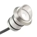 2.25" x 2.25" x 1.25" Stainless Steel For 16140/16141 Mini/12 V Integrated LED All-Purpose Recessed Light Mini Cowl | KIC16142SS