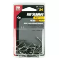 9/16" Graphite Metallic Steel Staple | KNGMS1575T