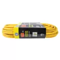 100' 12 ga Yellow Lighted End SJTW Extension Cord | KNGOC100123LT