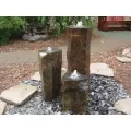 3-Peice Polished Top W/20" 27" 35" Columns Basalt Column Kit | MBAHBR3CSL