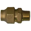 1" x 3/4" Flare x MNPT Lead-Free Brass Straight Adapter | MCD74753131