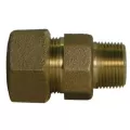 3/4" x 1" Type T CTS Compression x MNPT Lead-Free Brass Straight Adapter | MCD74753T007X010