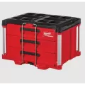 16.3" x 22.2" x 14.3" Black/Red 3-Drawer Tool Box | MKE48228443