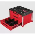 16.3" x 22.2" x 14.3" Black/Red 3-Drawer Tool Box | MKE48228443