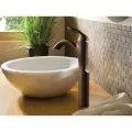 3/8" Compression 6" x 8-3/4" Metal Oil Rubbed Bronze 1-Handle High Arc Bathroom Faucet | MON6400ORB