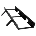 2-3/4" x 24" Ductile Iron Black For Fork Lifts Frame | NDDDS200H