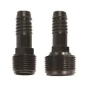 3/4" x 1/2" MIPT x Barb 80 psi Acetal FPA-Series For 1/2" Polyethylene Tubing Schedule 40 Pipe Flexee Pipe Adapter | NDSFPA0750