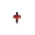 0.16" Self-Piercing Barb 2 gph Red Pressure Compensating Point Source Drip Emitter | NEESPCV20250