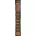 HDPE Nipple 3/4 in. MIPT 6 in. L Brown 7-In-1 Cut-Off | M471-007BR