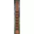 HDPE Nipple 1/2 in. x 3/4 in. MIPT 6 in. L Brown 7-In-1 Cut-Off | M471-101BR