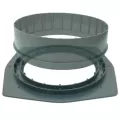 30.78" HDPE Black For 24" Corrugated Pipe Adapter Ring | PLK3009ARC