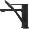 1/2" NPT 10-1/16" x 8-11/16" Metal Matte Black 1-Handle Roman Tub | PPFRT62DAB