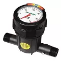 1" 0 - 150 psi 140 Mesh/100 Micron with Pressure Regulation Flow Indicating Basket Filter | RBXFLOW100PRB