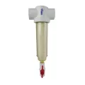 60 Mesh 1-1/2" Slip 150 psi 10 - 50 gpm White Polyester Screen Chemical-Resistant Spin Down Sediment Filter | RUS11260F