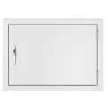 27" x 20" 304 Stainless Steel Horizontal with Masonry Frame Return Access Door | SUMSSDH27M