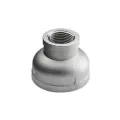 1-1/4" x 3/4" FNPT 304 Stainless Steel Banded Reducing Coupling | TFSCP167