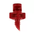 Antelco Quarter Circle Red Acetal 1-Piece Spray Jet | 15715