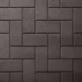 Belgard Holland Stone Legacy Paver, 8" x 4" x 2-3/8", Rectangular, Smooth, Black | 10155511