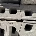 6" x 17-3/4" x 9" Rectangular Lueders Gray Anchor Diamond 9D Legacy Retaining Wall | BEL16203574