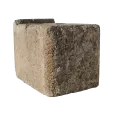 6" x 17-3/4" x 9" Rectangular Danville Beige Anchor Diamond 9D Legacy Combo Retaining Wall | BEL16203842