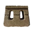 6" x 17-3/4" x 9" Rectangular Danville Beige Anchor Diamond 9D Legacy Combo Retaining Wall | BEL16203842