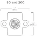 BRILLIANCE MINI BEAM UNDERWATER FIXTURE | BRIMINIBEAM27K90