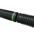 Drain Pipe, 8" x 20' Water Tight Dual Wall Flex, Solid HDPE | 08650020IBDW