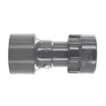1" Slip x Swivel Gray PVC For 1" or 1-1/4" PVC Pipes Manifold Coupling | DUR329011