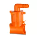 Poly Tool Less Saddle Tee, 3/4" PE x Swing | KT007SW-E