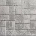 Pewter Blend Random Smooth 3-Piece Bristol Stone II with ColorTech Paver | EPH27CTBRIS2SP16